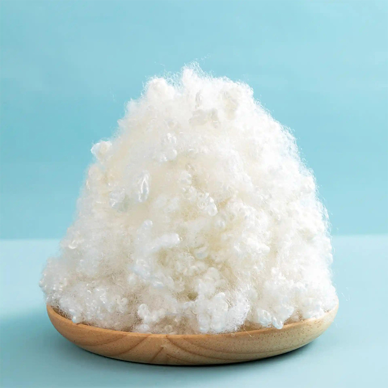 RAW WHITE POLYESTER FIBER